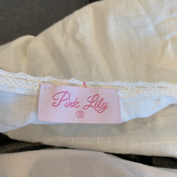 Cropped Tassel Ivory Blouse - Picture 5 of 5